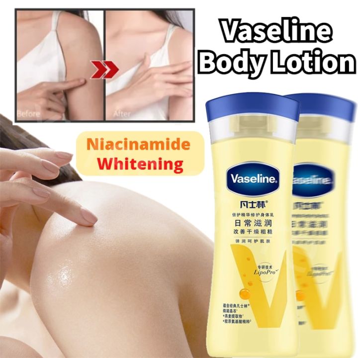 Whitening and moisturizing chicken skin Vaseline body milk Niacinamide whitening moisturizing brightening complexion lotion100ml