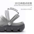 Dongdong Male Dieter Wears Beach Shoes Externally, Feeling Slippery, Anti slip, Soft Sole, Baotou Slippers Couple Summer Sandals Female. 