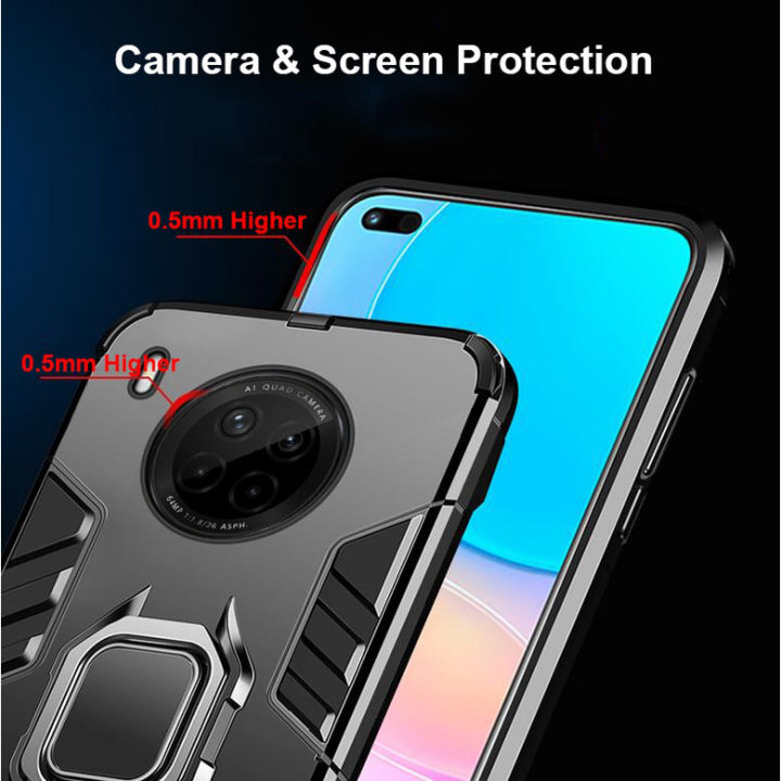 icasecover%20for%20Huawei%20Y9a%20Hard%20Case%20Hybrid%20Shockproof%20Car%20Magnetic%20Ring%20Buckle%20Stand%20Back%20Cover%20-%20Image%208