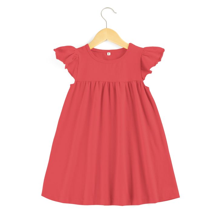 Girls%20Sleeveless%20Dress%20Childrens%20Simple%20Style%20Pure%20Cotton%20viscous%20fabrics%20Tank%20Top%20Dress%20Kids%20Clothes%20-%20Image%202