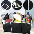 TOHAYIE Car Trunk Organizer Folding Sturdy Robust Car Storage Box Car Boot Organiser Shopping Tidy Collapsible Space Saving Storage Box. 