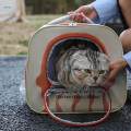 Cat Cats Bag, when Going Out, Travel Bag, Unique Breathable with Shoulder Strap red. 