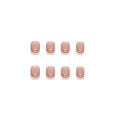 Menggh 24pcs With Glue Fake nails cute  pattern False nails With Design press on nails Artificial nails Full Cover water proof nail art. 