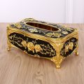 Acrylic Tissue Box Universal Luxury European Paper Rack Office Table Accessories Home Office KTV Hotel Car Facial Case Holder. 