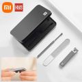 xiaomi Huohou No Splash Nail Clippers Set with Metal Box. 