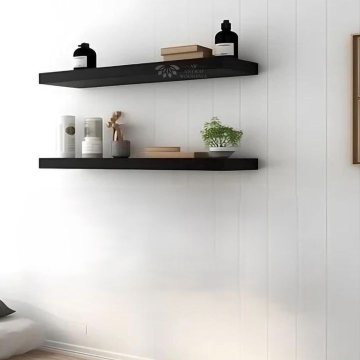 White%20Floating%20Shelf%20Set%20of%201/2/3,Wall%20Hanging%20Shelf,Home%20Decoration%20Shelf,Storage%20Shelves%20Display%20Racks%20Home%20Decor%20Wall%20shelve%20for%20Living%20Room,%20Office%20Shelves,%20Book%20Shelf%20Size:19x6%20inch%20-%20Image%207