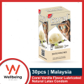 Coral Vanilla Flavors Lubricated Natural Latex Condom for Men | Full Box 3x10=30pcs Condom | Malaysia. 