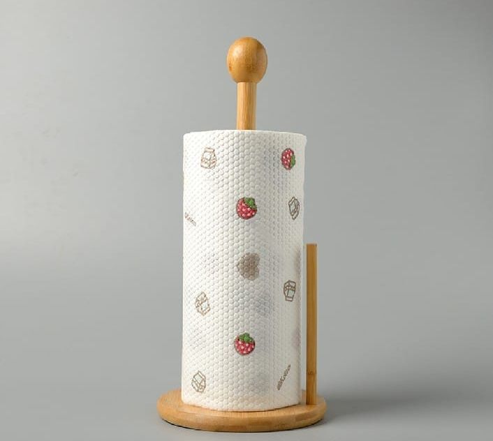 Wooden%20Kitchen%20Standing%20Tissue%20Paper%20Towel%20Roll%20Rack%20Holder%20Holders%20Toilet%20Roll%20Stand%20Weighted%20Base%20-%20Image%206