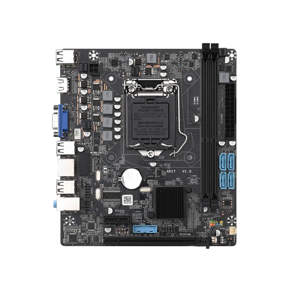 HXSJ H55M Motherboard with Dual DDR3 Memory Slots PCI-E 8X