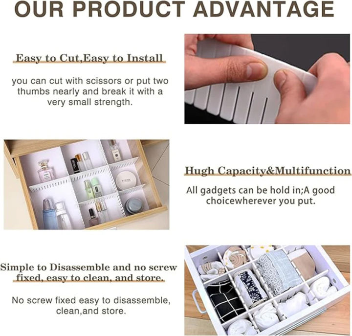 6/pcs%20%20Pieces%20Adjustable%20Drawer%20Divider%20Partition%20Durable%20Storage%20Cosmetic%20Socks%20Underwear%20Drawer%20Clothes%20Organizer%20Cabinets%20_%20Alpha%20Bridge%20-%20Image%205