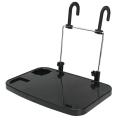 Folding Car Computer Desk Work Table in Car Laptop Stand Food Tray Drink Holder. 