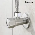 Stop water valve bathroom angle valve toilet connector 1/2 inch angle valve.
