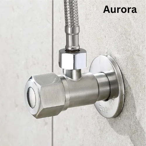 Stop water valve bathroom angle valve toilet connector 1/2 inch angle valve
