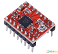 RED A4988 A-4988 4988 Stepper Motor Driver Module With Heat Sink Stepper Motor Driver For 3D Printer Control Board Electronics Circuitry & Parts. 