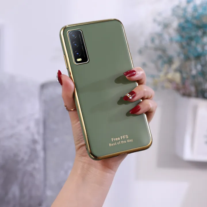 Casinglee%20For%20Vivo%20Y20S%20Back%20Cover%20Silicone%20Soft%20Cases%20Electroplated%20Avocado%20Green%20Glitter%20Full%20Protector%20Cases%20Vivo%20Y20S%20Case%20-%20Image%208