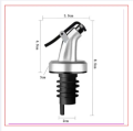 1Pcs Olive Oil Sprayer Dispenser Seal Leak-proof Food Grade Rubber Nozzle Sprayer Spice Jar Kitchen Tools.. 