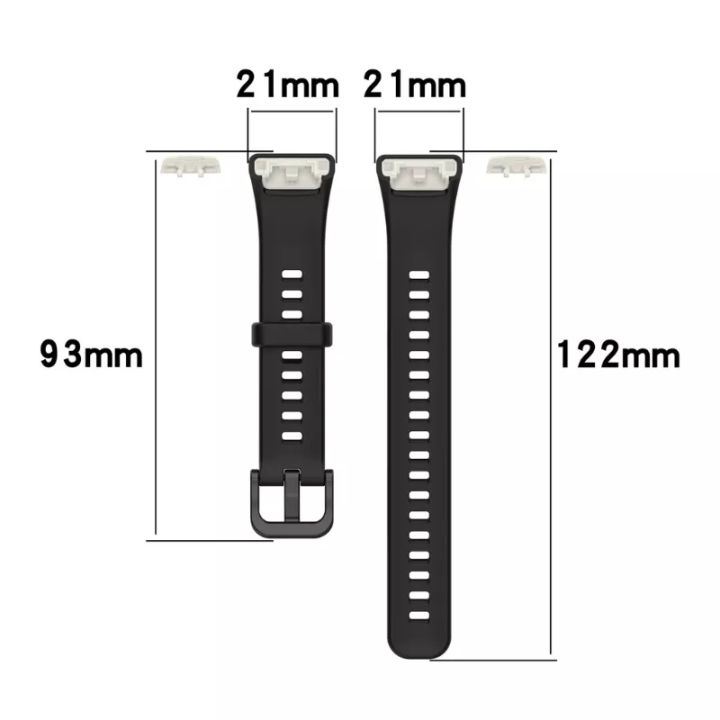 Watch%20Straps%20For%20Huawei%20Band%206%20strap%20official%20Soft%20silicon%20-%20Image%203