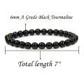 Lava Rock Stone Dumbbell Mens Bracelet.