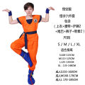Authentic Dragon Ball Z Cosplay Costume for Kids, Goku Turtle School Outfit for Halloween Party. 