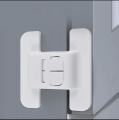 Children Secure Fridge Freezer Lock, Home Security Protection - Cabinet Locks & Straps.