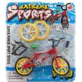 Mini-finger Bike Fans Toy Alloy Finger Functional Kids Bicycle Finger Bike Gift. 