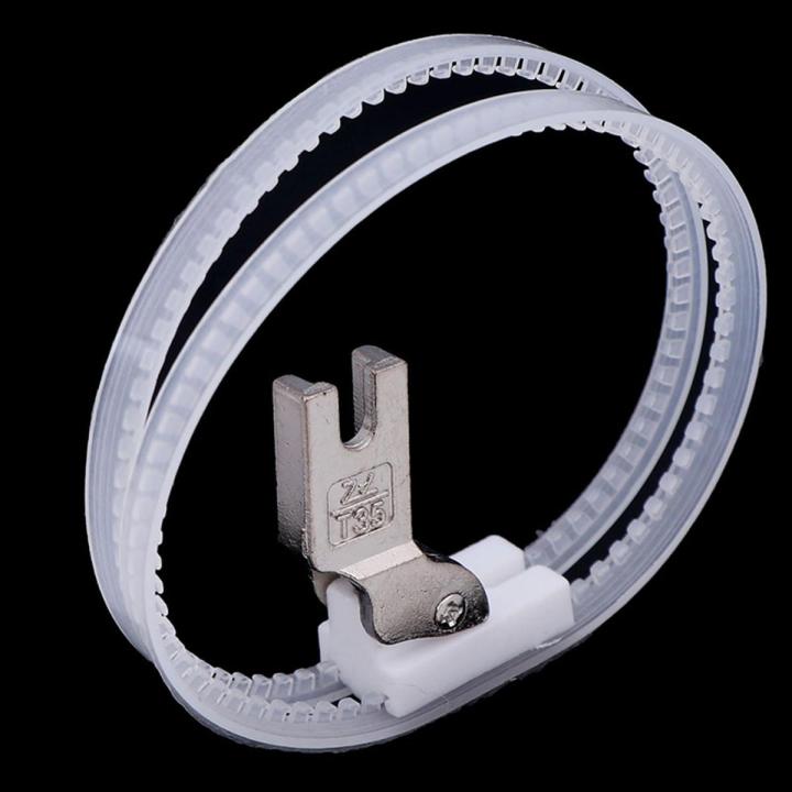 1 Pc Sewing Machine Presser Foot Double Roller Presser Foot Roller Ring Plastic Presser Foot