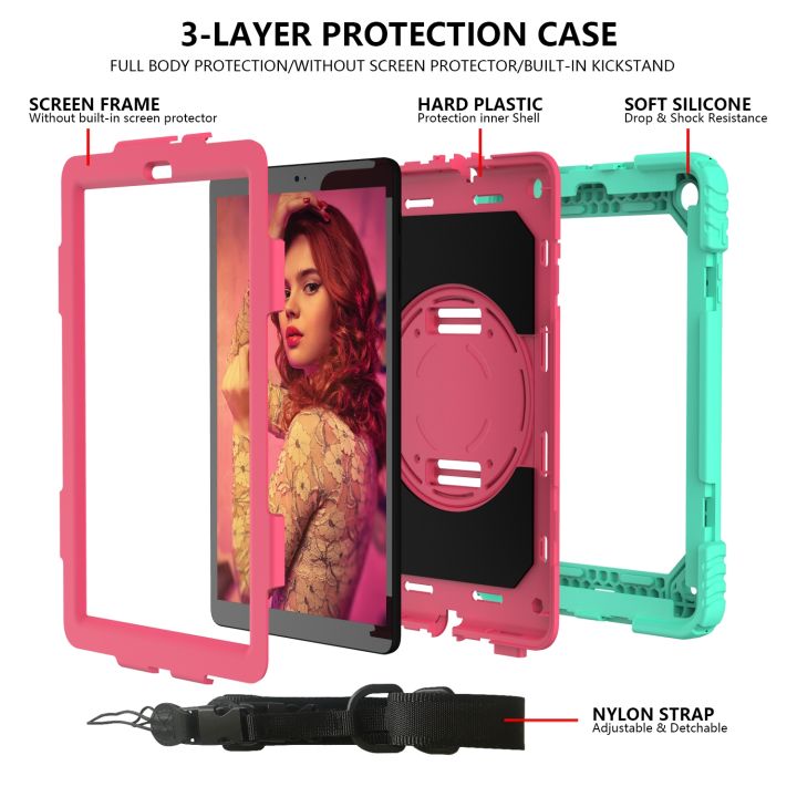 For%20Samsung%20Galaxy%20Tab%20A%2010.1%20T510/T515%20Shockproof%20PC%20+%20Silicone%20Combination%20Case%20with%20Holder%20&%20Hand%20Strap%20&%20Shoulder%20Strap%20-%20Image%205