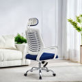 FF-EC-07SS (Black&White) Smart Office Executive Chair (V-Mesh). 