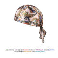 European and American cross-border new spring and summer men's and women's pirate hats outdoor cycling sports running turban hats. 