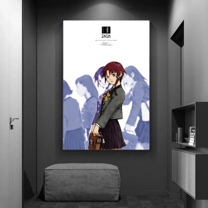 Serial%20Experiments%20Lain%20Anime%20Movie%20Sticky%20Posters%20Fancy%20Wall%20Sticker%20for%20Living%20Room%20Bar%20Decoration%20Vintage%20Decorative%20Painting%20-%20Image%203