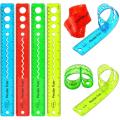Flexible Rular - 12'' (Multicolor).