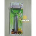 Multi Peeler SPECIAL STAINLESS STEEL BLADE,Stainless Steel Vegetable Peeler Double Blade for Fruit Vegetable skin remover Cutter big size Steel body Multi-function-1set( 2 IN 1 ). 