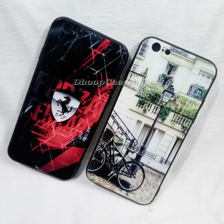 For iPhone 6 / iPhone 6s - Tattoo Case Back Glass Cover