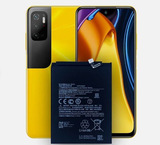 New BN5A Replacement Battery For Xiaomi Poco M3 Pro 5G M3+ 5000mAh + Tools Set