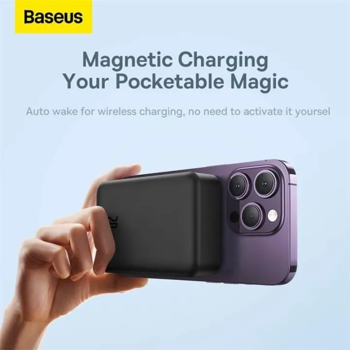 Baseus%2020w%2020000mAh%20Magnetic%20Mini%20Wireless%20Power%20Bank%20-%20Black%20-%20Image%203