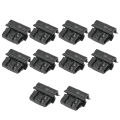 10 Pieces Suitable for Tesla Model 3 Front Trunk Car Plastic Buckle Front Hood Box Buckle Clip 1472872-00-C. 