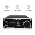FX-Audio X3PRO DAC Digital to Analog Converter Headphone Amplifier Car Audio Amplifier Optical/PC-USB/Coaxial DC5V - BLACK EU PLUG. 