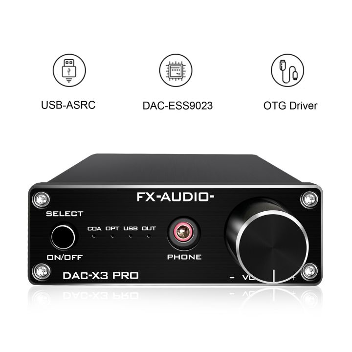 FX-Audio%20X3PRO%20DAC%20Digital%20to%20Analog%20Converter%20Headphone%20Amplifier%20Car%20Audio%20Amplifier%20Optical/PC-USB/Coaxial%20DC5V%20-%20BLACK%20EU%20PLUG%20-%20Image%203