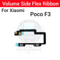Xiaomi Poco F1 F3 X3 Power on / off Switch Button Side Volume Up Down Buttons Flex Cable Replacement Parts. 