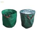 Garden Waste Bags Reusable Yard Waste Bags for Trash Pool Loading Leaf 65cmx60cm.