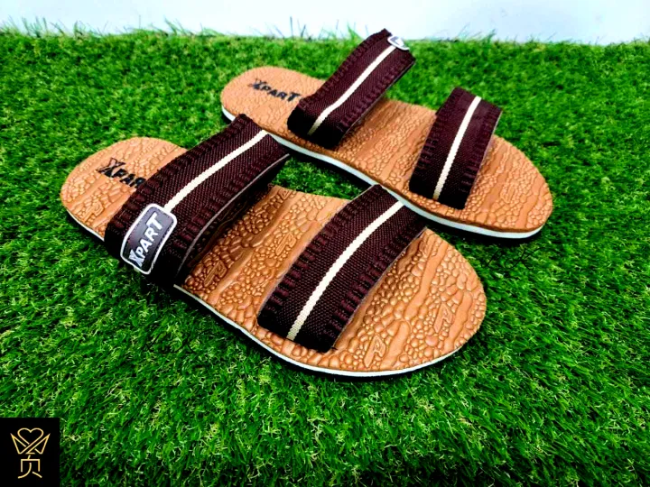 New denim Long Lasting stylist sandal - Slides Slipper for Men - As Same As Picture - Kangaroo