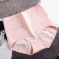 Women Underwear High Waist Cotton Panties Full Coverage Ladies Briefs- 1Pcs - Panty - Panty.