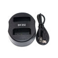 DVISI 1Pc LP-E10 Dual USB Charger for LPE10 E10 for Canon KISS X50 X70 EOS 1100D 1200D 1300D T3 1100D 1200D Rebel T5. 