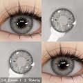 Exclusive Ksseye/Eyeshare Blackspot Gray/HC2 GrayColor Contact Lens With Regular Kit Box For Men And Women. Ksseye/Eyeshare Blackspot Series.#HC2.Gray.