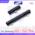 For Samsung Galaxy S22 / S22 Plus SIde Volume Button + Power ON / OFF Buttton Key Set For Replacement Parts.