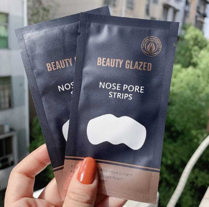Beauty Glazed Nose Pore Strips for Deep Cleansing Blackhead Remover