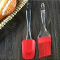 Silicone Spatula and Pastry Brush Set Special for Cake Mixer, Cooking, Baking, Glazing.