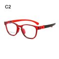 Anti Blue Light Kids Glasses Square Children Boy Girls Computer Optical Frame Reflective Blocking Eyeglasses Filter TR90 Frame.