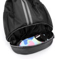 Basketball bag drawstring pocket, independent shoe compartment, swimming bag, can be printed with graphic LOGO, outdoor sports, picnic backpack. 