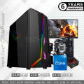 INTEL CORE i5 7500 7th Gen RAM 8GB SSD 240GB HDD 500GB CPU With 17" Monitor Gaming Desktop Computer. 